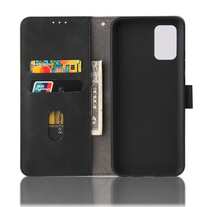 Kožené Puzdro Samsung Galaxy A03s Dotyk Pokožky