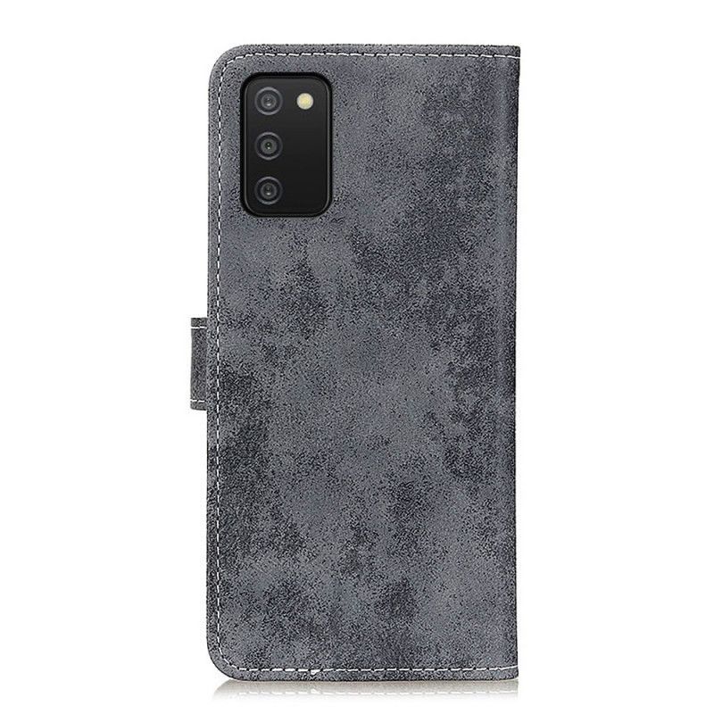 Kožené Puzdro Samsung Galaxy A03s Vintage Umelá Koža