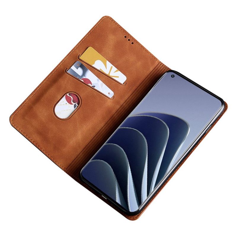 Flipové Puzdro OnePlus 10T 5G Kožené Puzdro Dotyk Pokožky