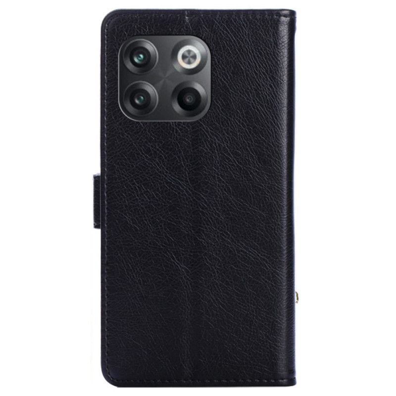 Kožené Puzdro OnePlus 10T 5G Predná Peňaženka Na Mince