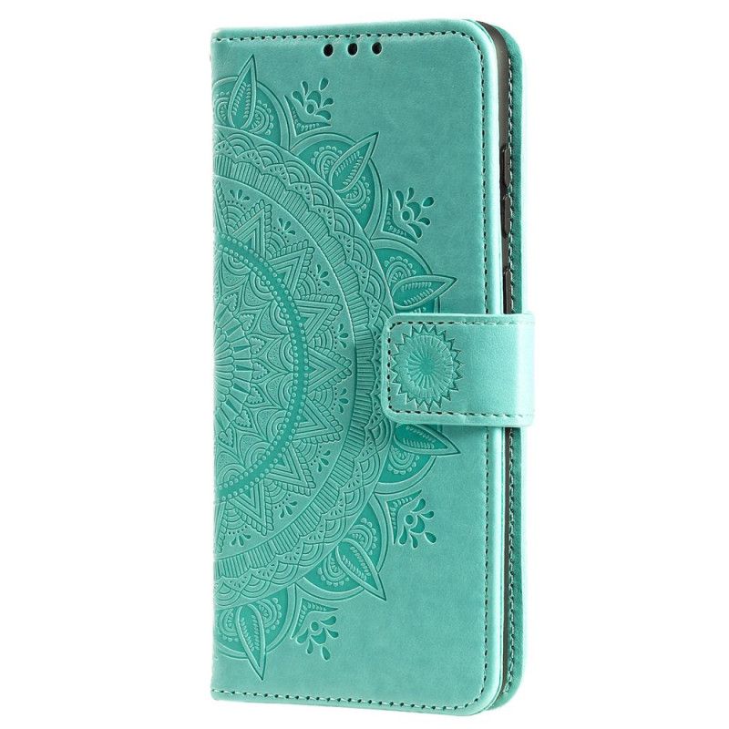 Kožené Puzdro OnePlus 10T 5G Strappy Sun Mandala