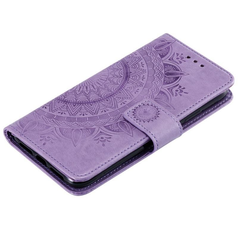 Kožené Puzdro OnePlus 10T 5G Strappy Sun Mandala