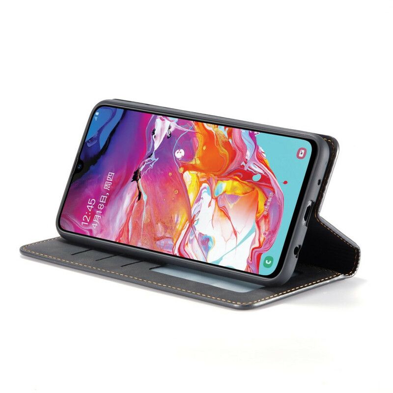 Kožené Puzdro Samsung Galaxy A31 Kožený Efekt Forwenw