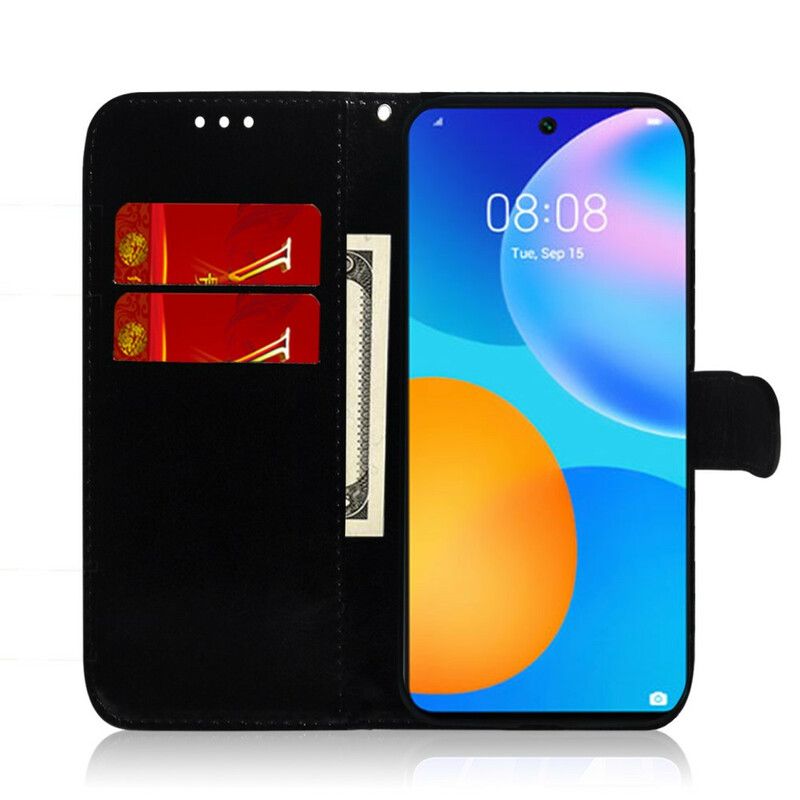Kožené Puzdro Huawei P Smart 2021 Čistá Farba
