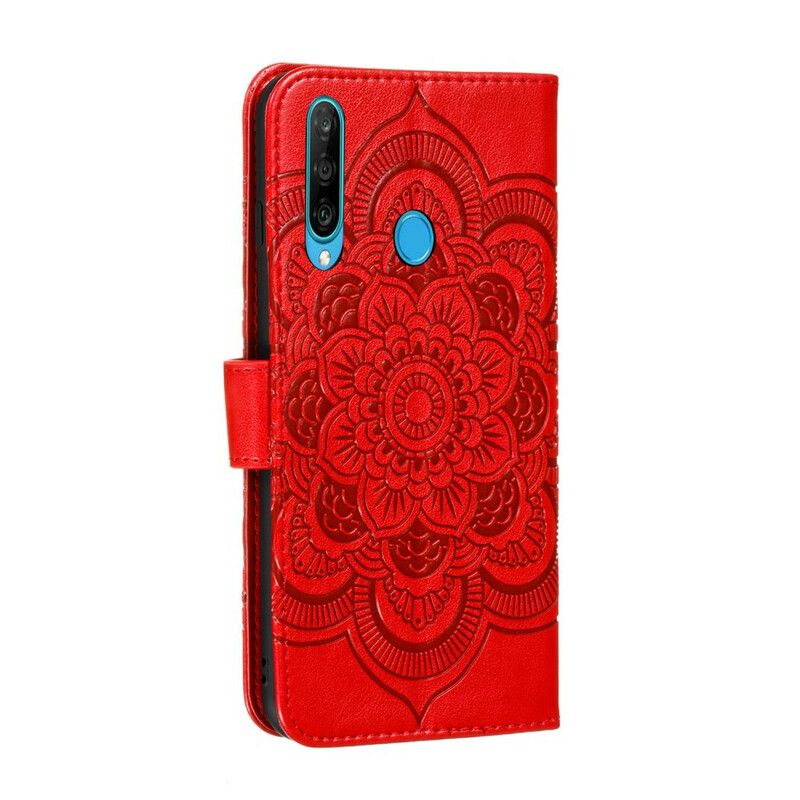 Kožené Puzdro Huawei Y6p Plná Mandala