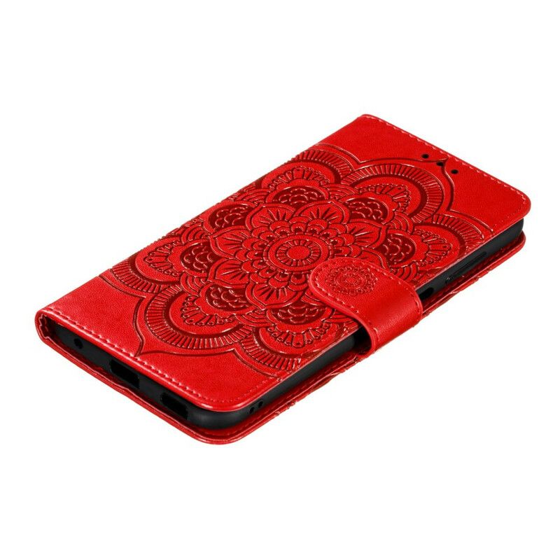 Kožené Puzdro Huawei Y6p Plná Mandala