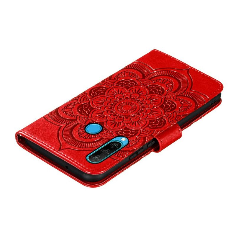 Kožené Puzdro Huawei Y6p Plná Mandala