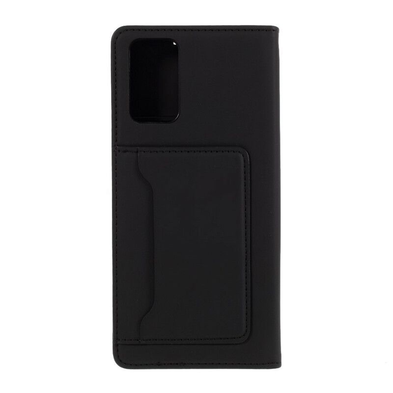 Flipové Puzdro Samsung Galaxy Note 20 Kožené Puzdro Stojan Na Karty