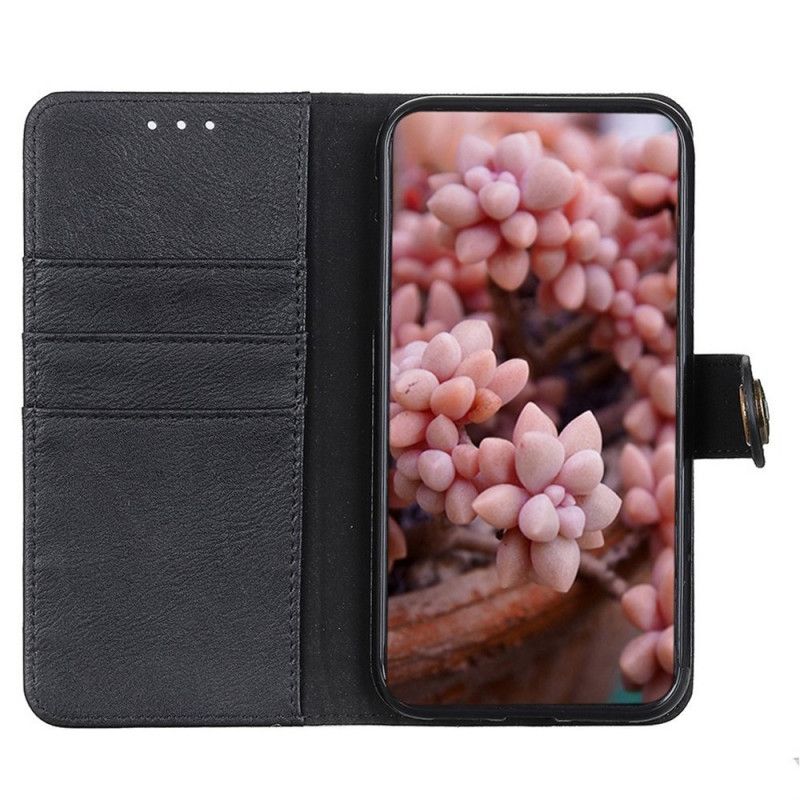 Kožené Puzdro Vivo Y76 5G Imitácia Kože Khazneh