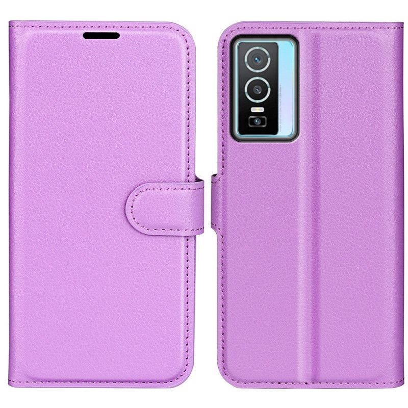 Kožené Puzdro Vivo Y76 5G Klasické