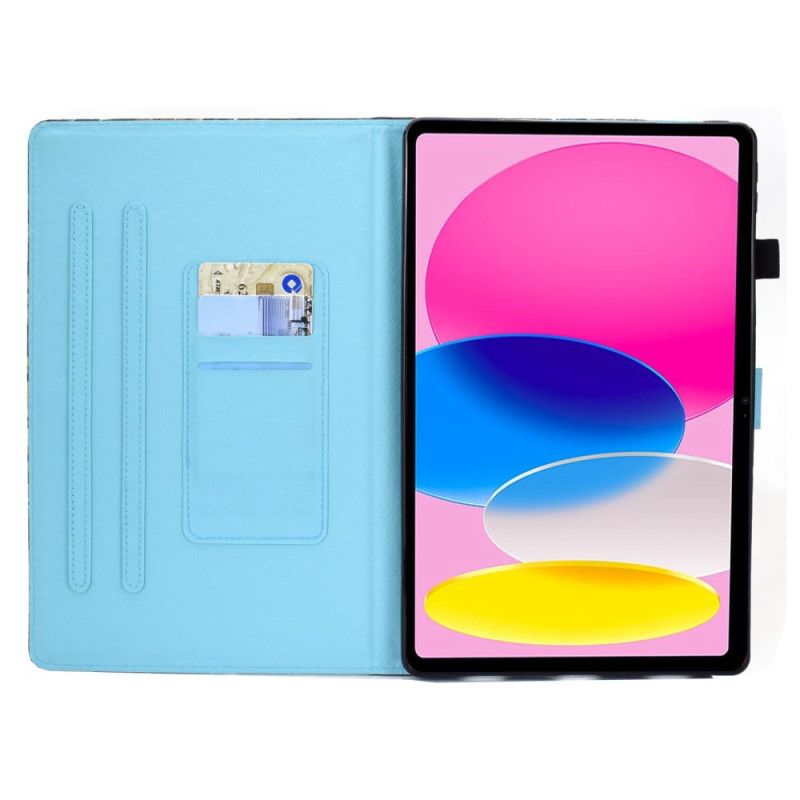 Kožené Puzdro iPad 10.9" (2022) Flamingo