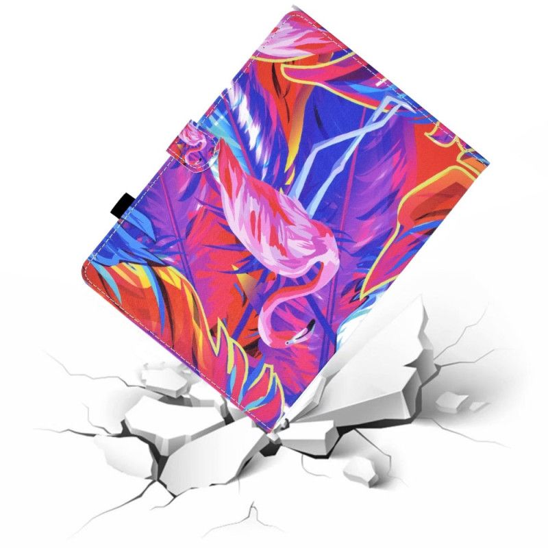 Kožené Puzdro iPad 10.9" (2022) Flamingo
