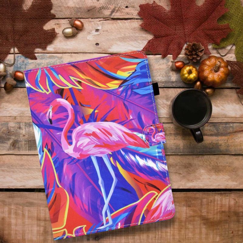 Kožené Puzdro iPad 10.9" (2022) Flamingo