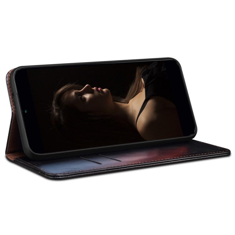 Flipové Puzdro Realme GT 5G Kožené Puzdro Voskovaná Umelá Koža