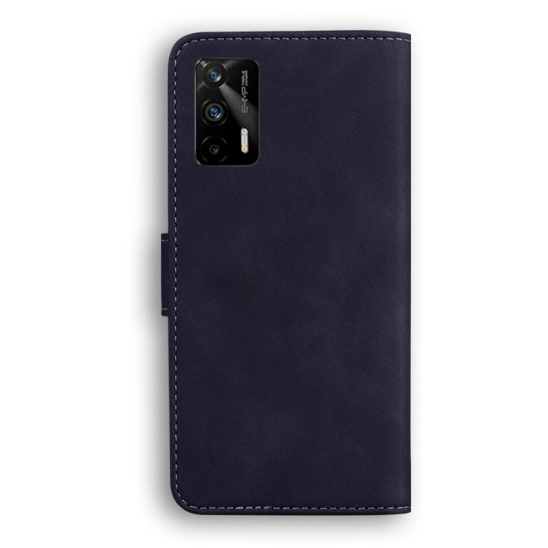 Kožené Puzdro Realme GT 5G Monochromatický Kožený Efekt