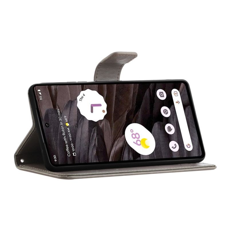 Puzdro Na Google Pixel 8a Kvetinový Remienok