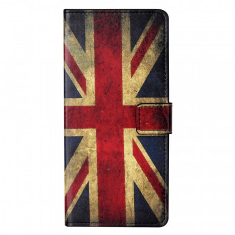 Kožené Puzdro OnePlus Nord CE 2 5G Britská Vlajka