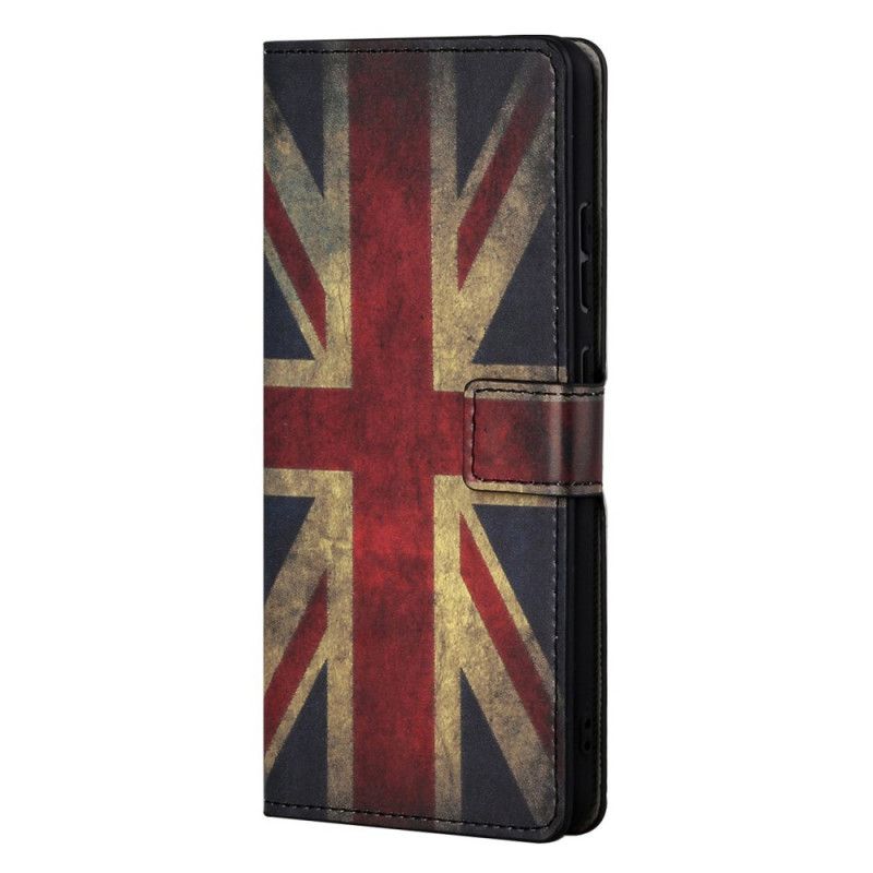 Kožené Puzdro OnePlus Nord CE 2 5G Britská Vlajka