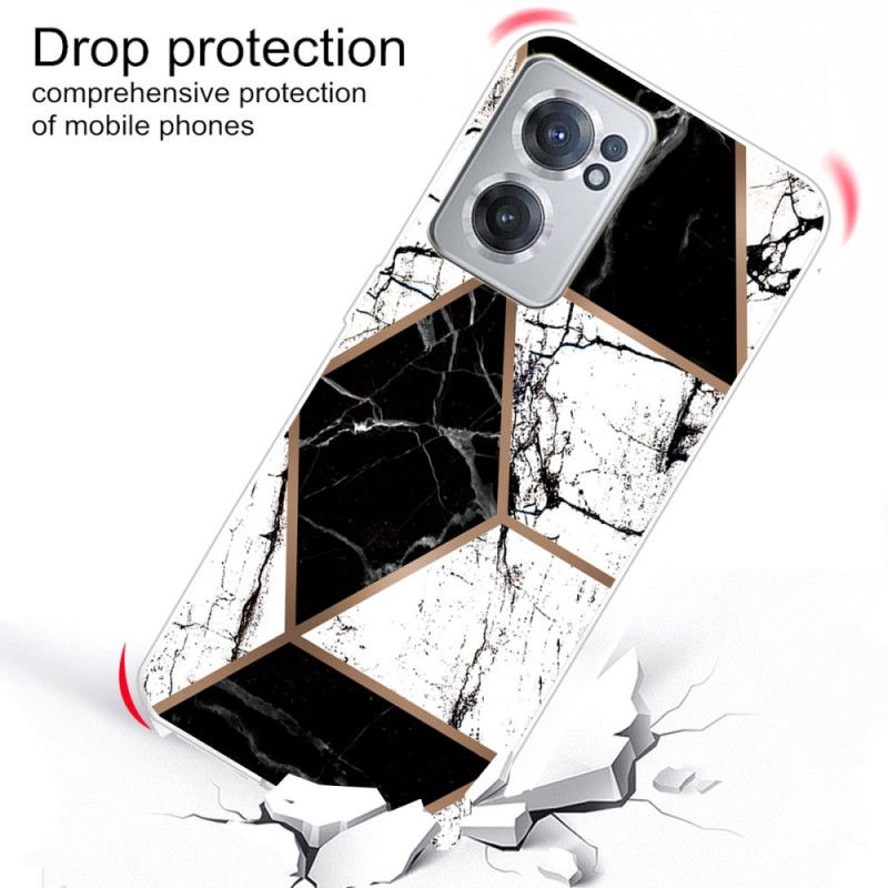 Kryt OnePlus Nord CE 2 5G Čiernobiela Šachovnica