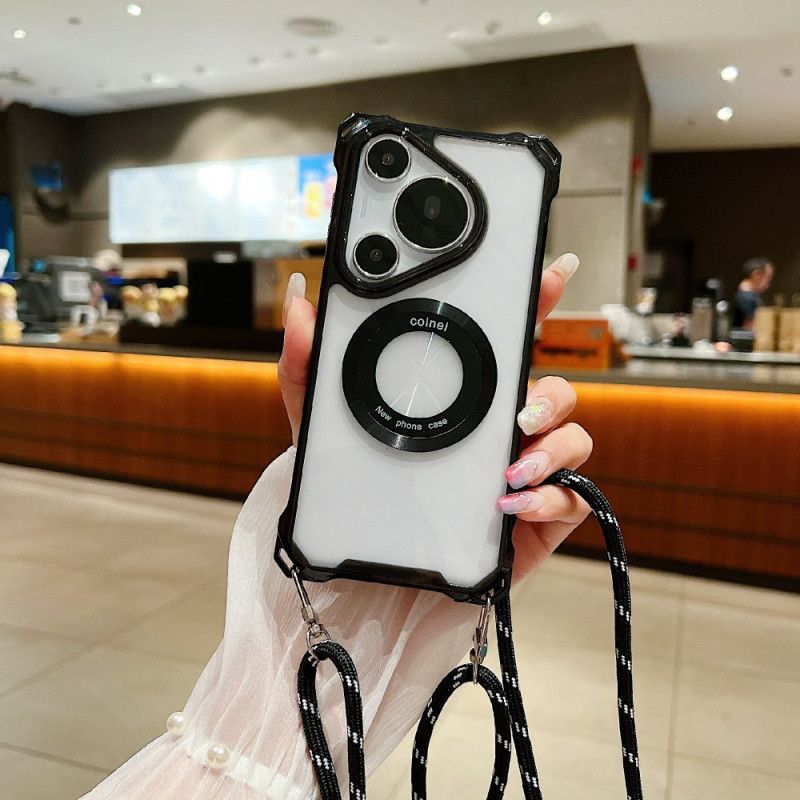 Kryt Huawei Pura 70 Pro Magnetický Popruh Na Rameno