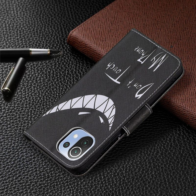Kožené Puzdro Xiaomi Mi 11 Lite 4G / 5G / 5G NE Diabolský Telefón