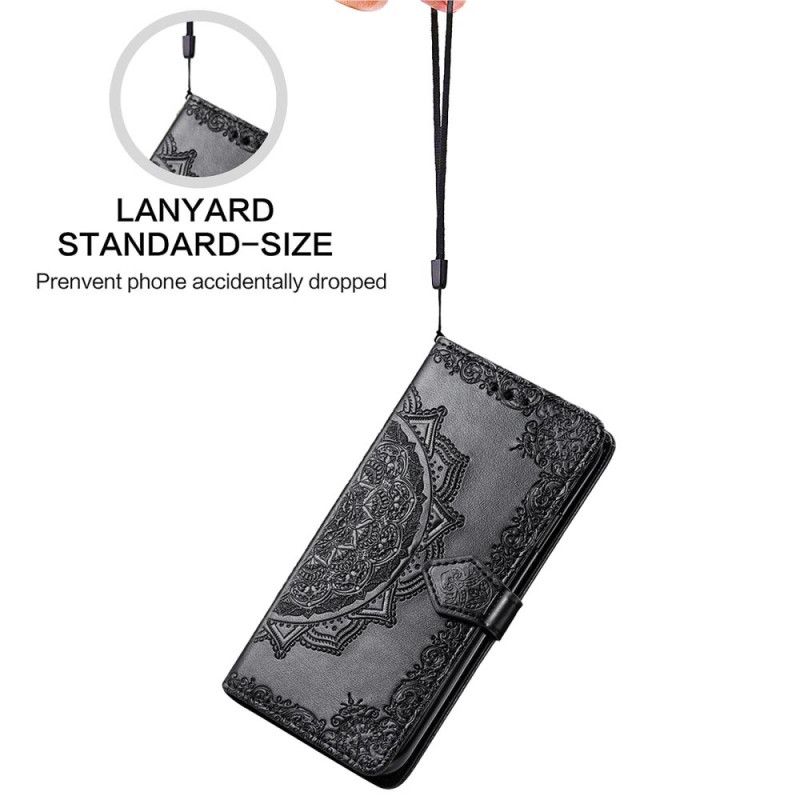 Kožené Puzdro Xiaomi Mi 11 Lite 4G / 5G / 5G NE Mandala V Stredoveku