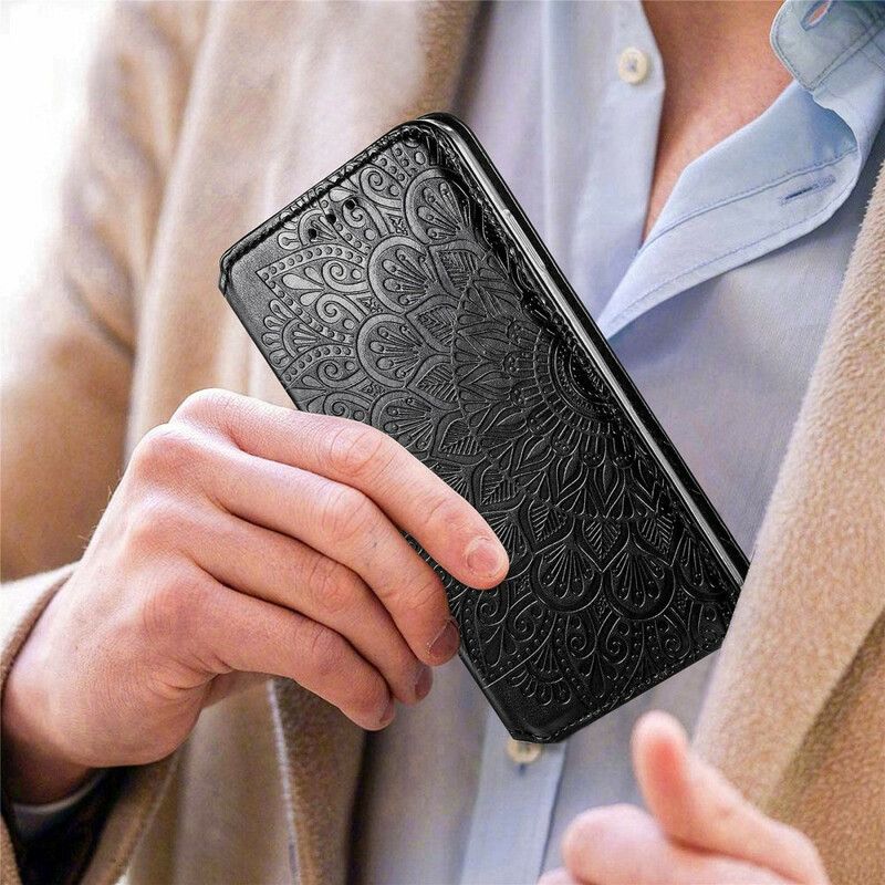 Flipové Puzdro Poco M3 Pro 5G Kožené Puzdro Mandala