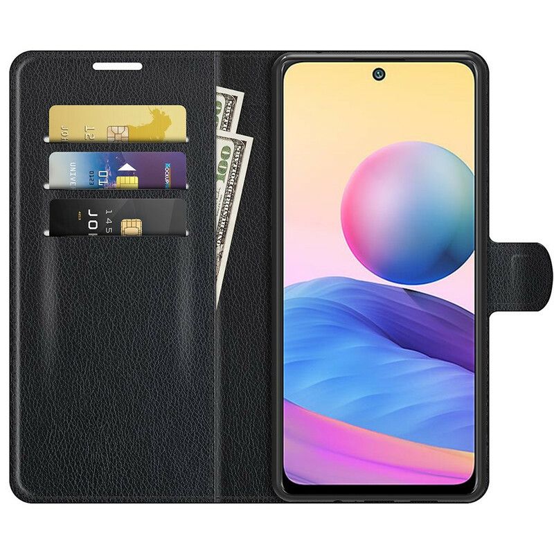 Kožené Puzdro Poco M3 Pro 5G Klasická Umelá Koža