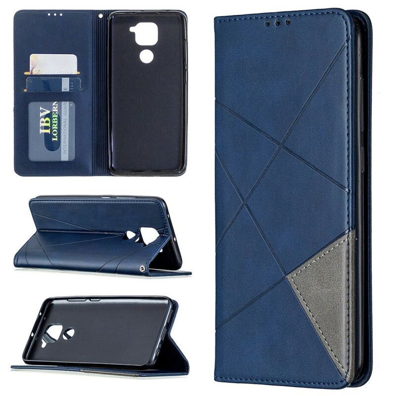Flipové Puzdro Xiaomi Redmi Note 9 Kožené Puzdro Umelecký Štýl