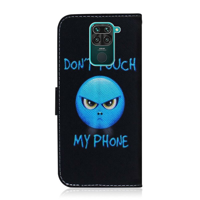 Kožené Puzdro Xiaomi Redmi Note 9 Emoji Telefón