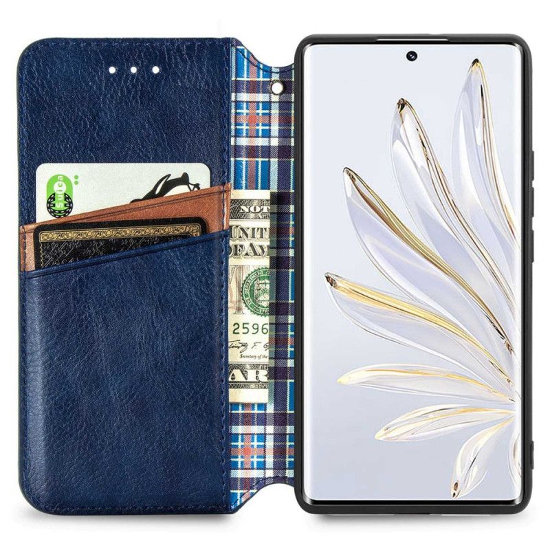 Flipové Puzdro Honor 70 Kožené Puzdro 3d Vzor