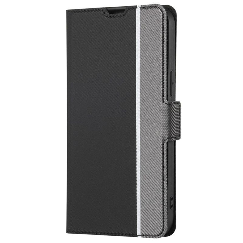 Kožené Puzdro Honor 70 Dvojfarebná Dvojitá Spona