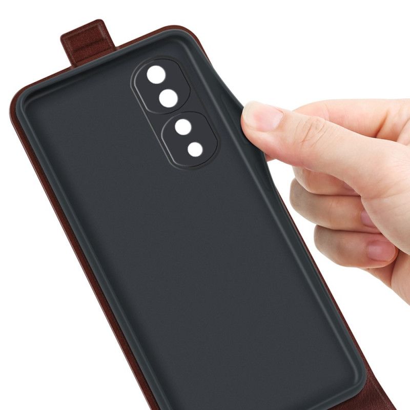 Kožené Puzdro Honor 70 Flipové Puzdro Skladacie