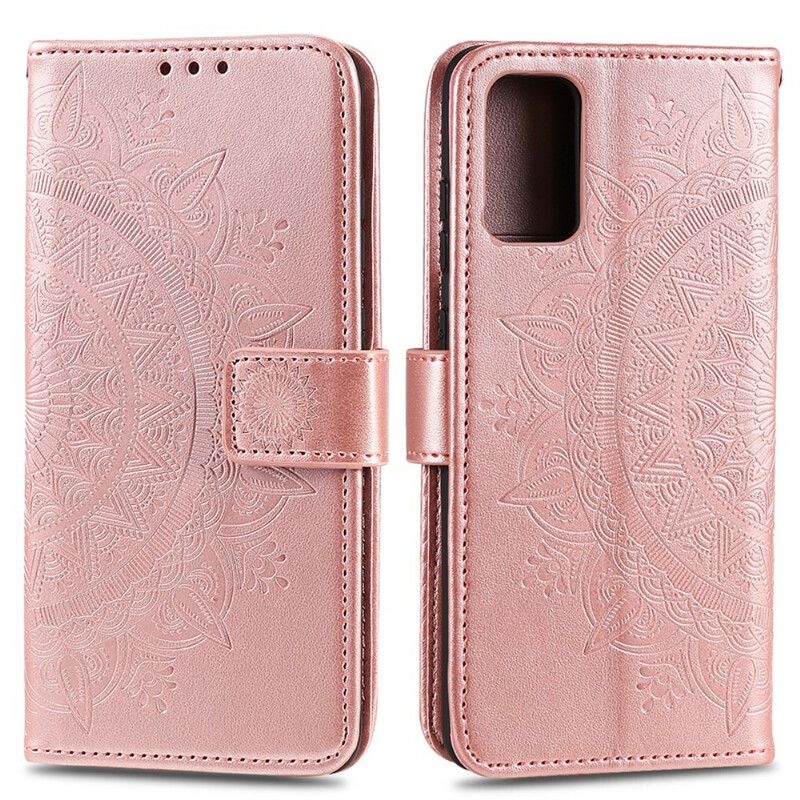 Kožené Puzdro Huawei P40 Slnečná Mandala