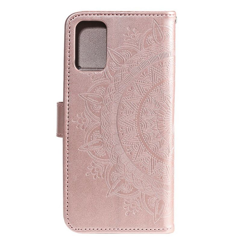Kožené Puzdro Huawei P40 Slnečná Mandala