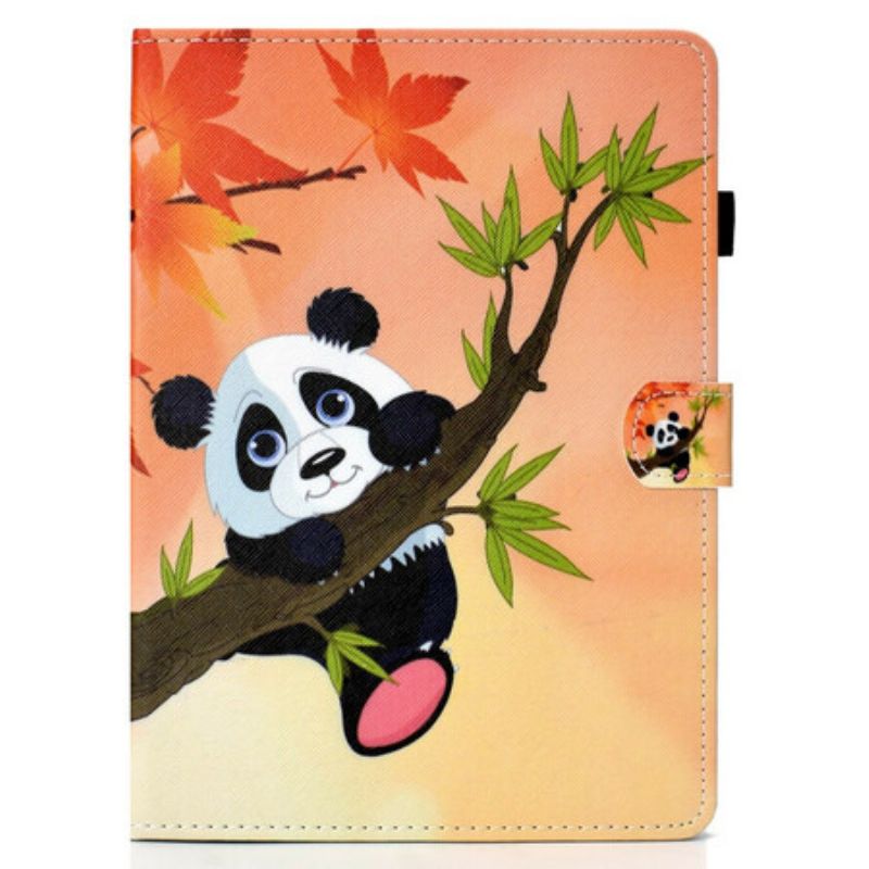 Flipové Puzdro iPad Air (2022) (2020) Roztomilá Panda