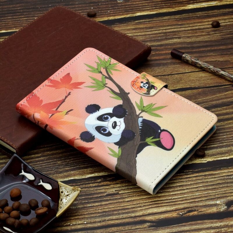 Flipové Puzdro iPad Air (2022) (2020) Roztomilá Panda
