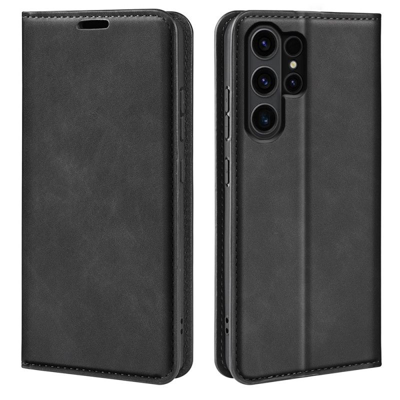 Kožené Puzdro Na Samsung Galaxy S24 Ultra 5g Klasický Kožený Štýl