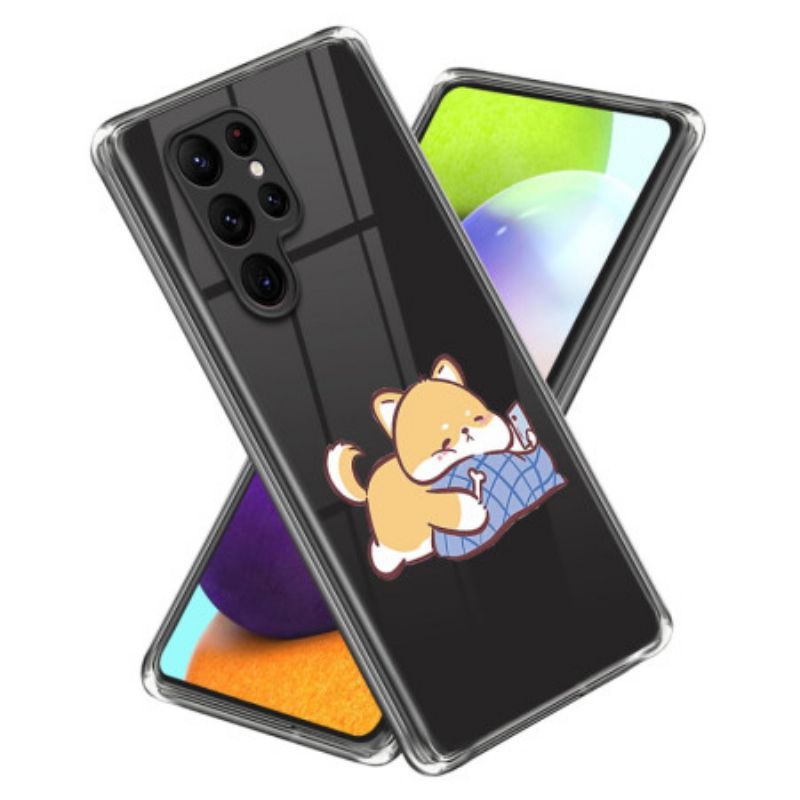 Kryt Samsung Galaxy S24 Ultra 5g Pes Na Modrom Vankúši