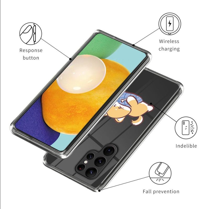 Kryt Samsung Galaxy S24 Ultra 5g Pes Na Modrom Vankúši