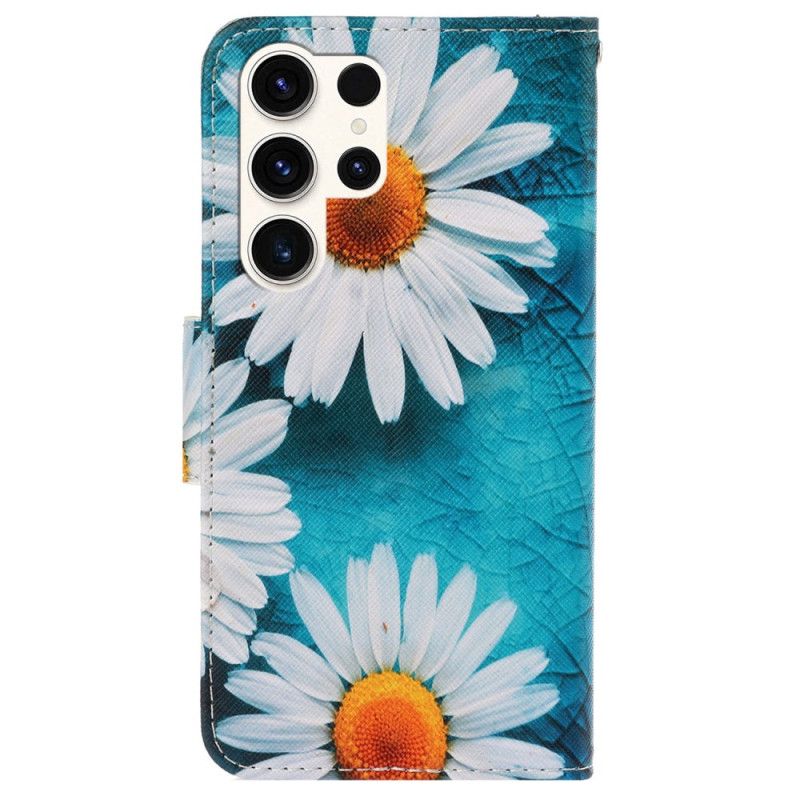 Puzdro Samsung Galaxy S24 Ultra 5g Remienok Chryzantémy