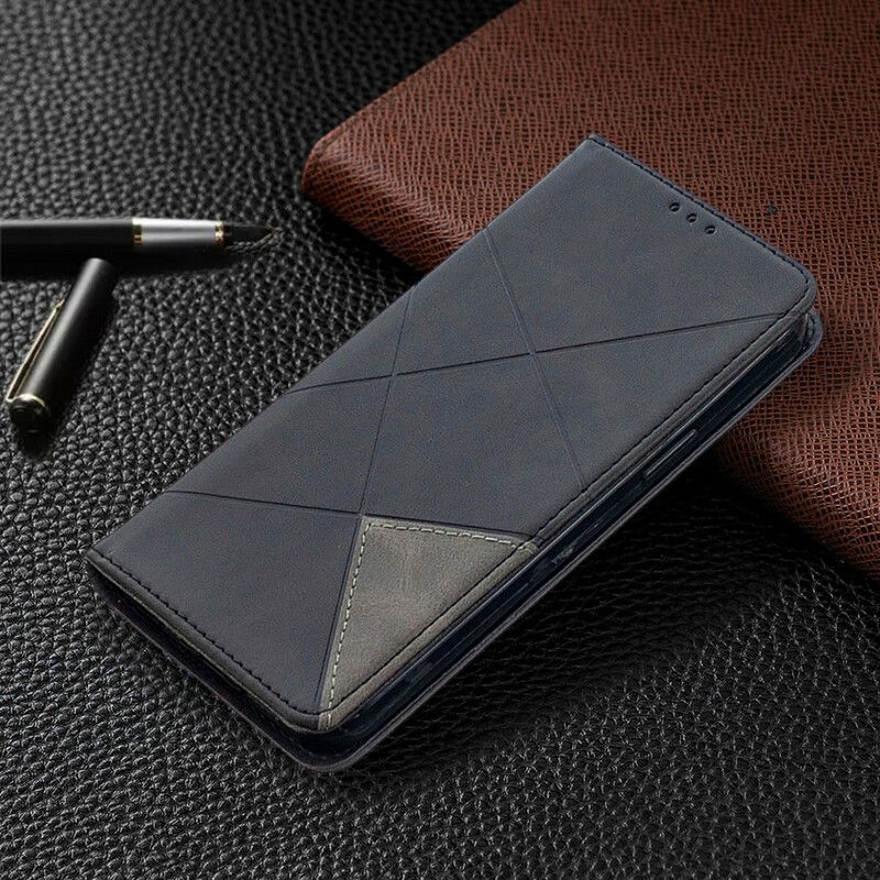 Flipové Puzdro iPhone 12 Pro Max Kožené Puzdro Umelecký Štýl