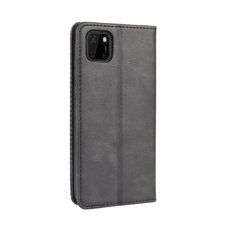 Flipové Puzdro Huawei Y5p Kožené Puzdro Štylizovaný Efekt Vintage Kože