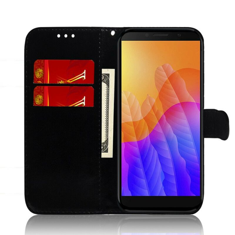 Kožené Puzdro Huawei Y5p Čistá Farba