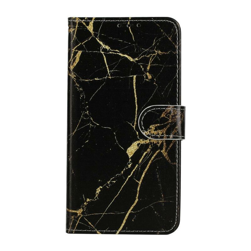 Kožené Puzdro Huawei Y5p Mramor