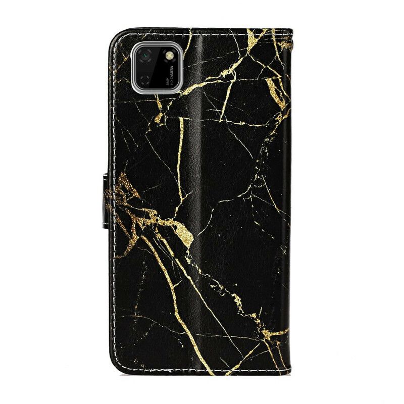 Kožené Puzdro Huawei Y5p Mramor