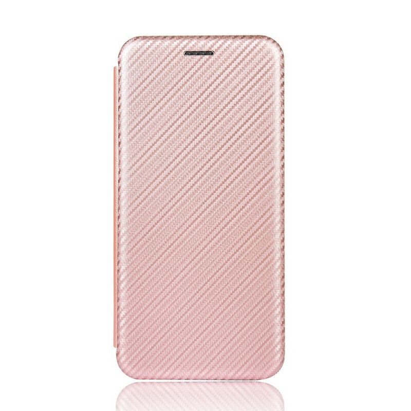 Flipové Puzdro OnePlus Nord Kožené Puzdro Farebný Uhlíkový Silikón