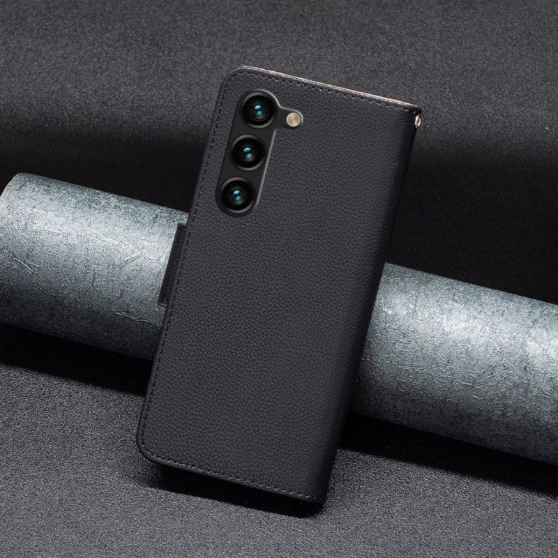 Kožené Puzdro Samsung Galaxy S24 Plus 5g Šikmá Spona Popruhu