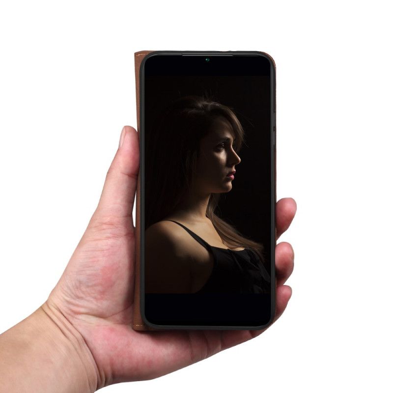 Kožené Puzdro Samsung Galaxy S24 Plus 5g Voskovaná Imitácia Kože