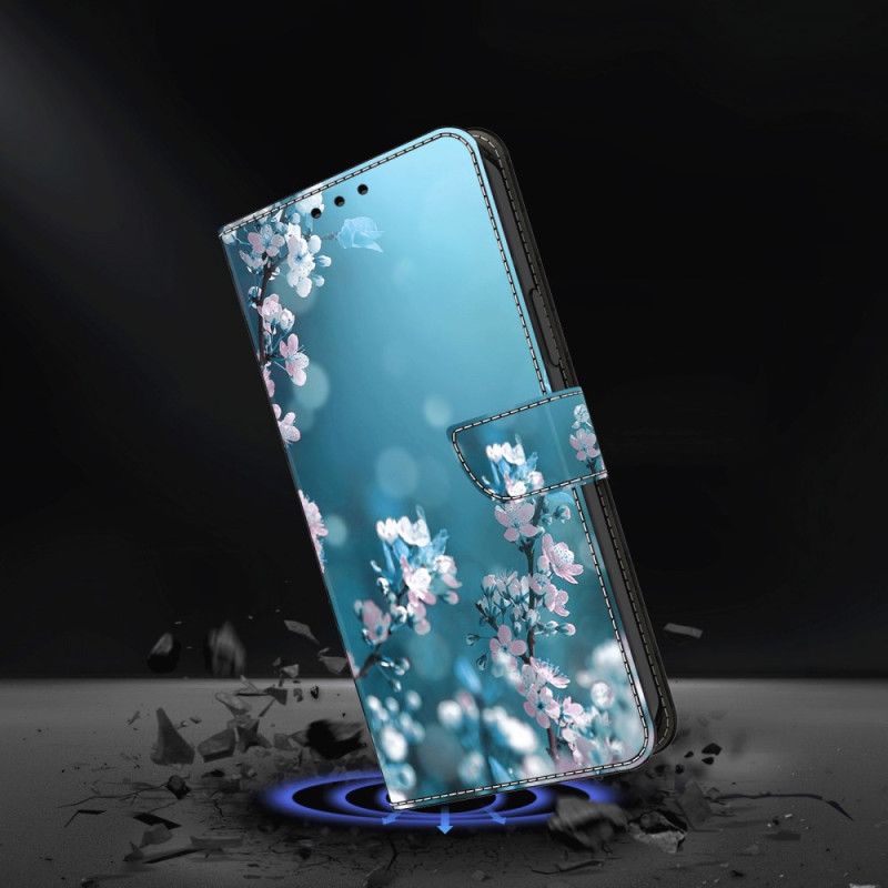 Puzdro Na Samsung Galaxy S24 Plus 5g Vzor Slivkového Kvetu